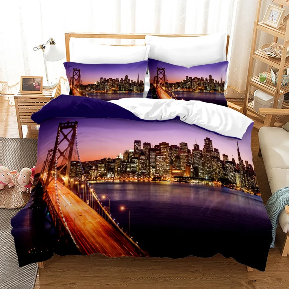 Home Textiles New York - New York City Night View Bedding