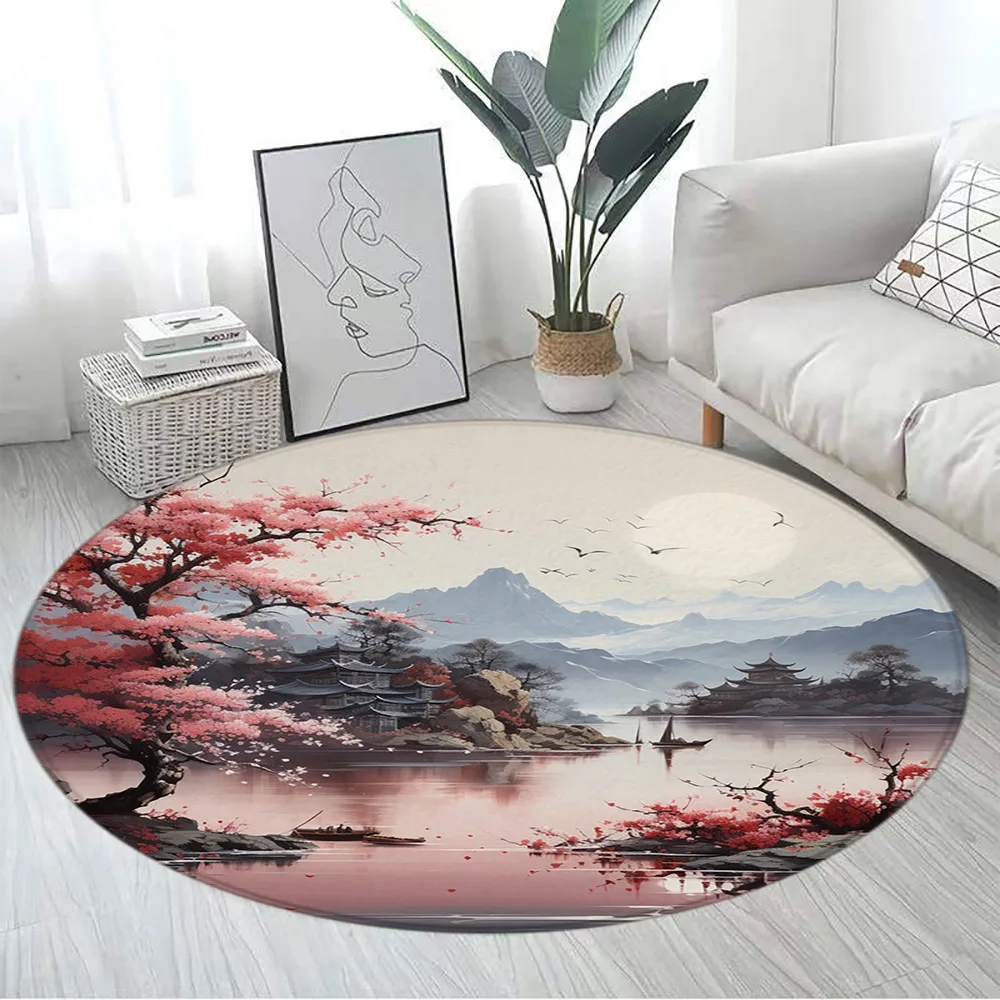 Japanese Koi & Cherry Blossom  - огляд і ціна Japanese Home Textiles