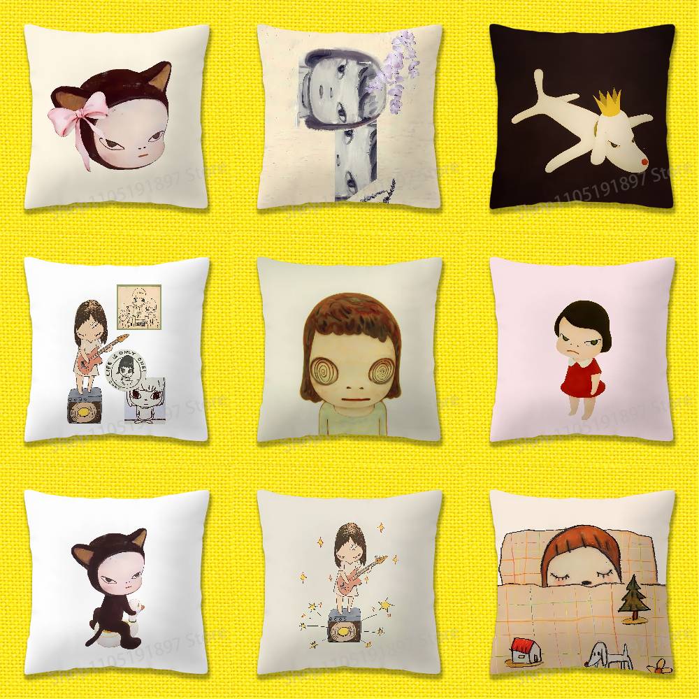Japanese Girl Y-Yoshitomo Nara - огляд і ціна Japanese Home Textiles