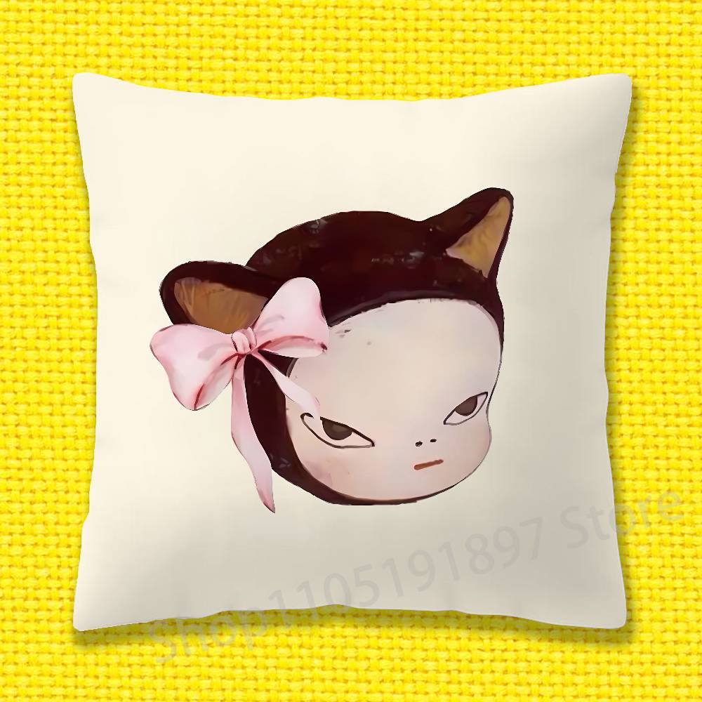 Japanese Girl Y-Yoshitomo Nara - огляд і ціна Japanese Home Textiles